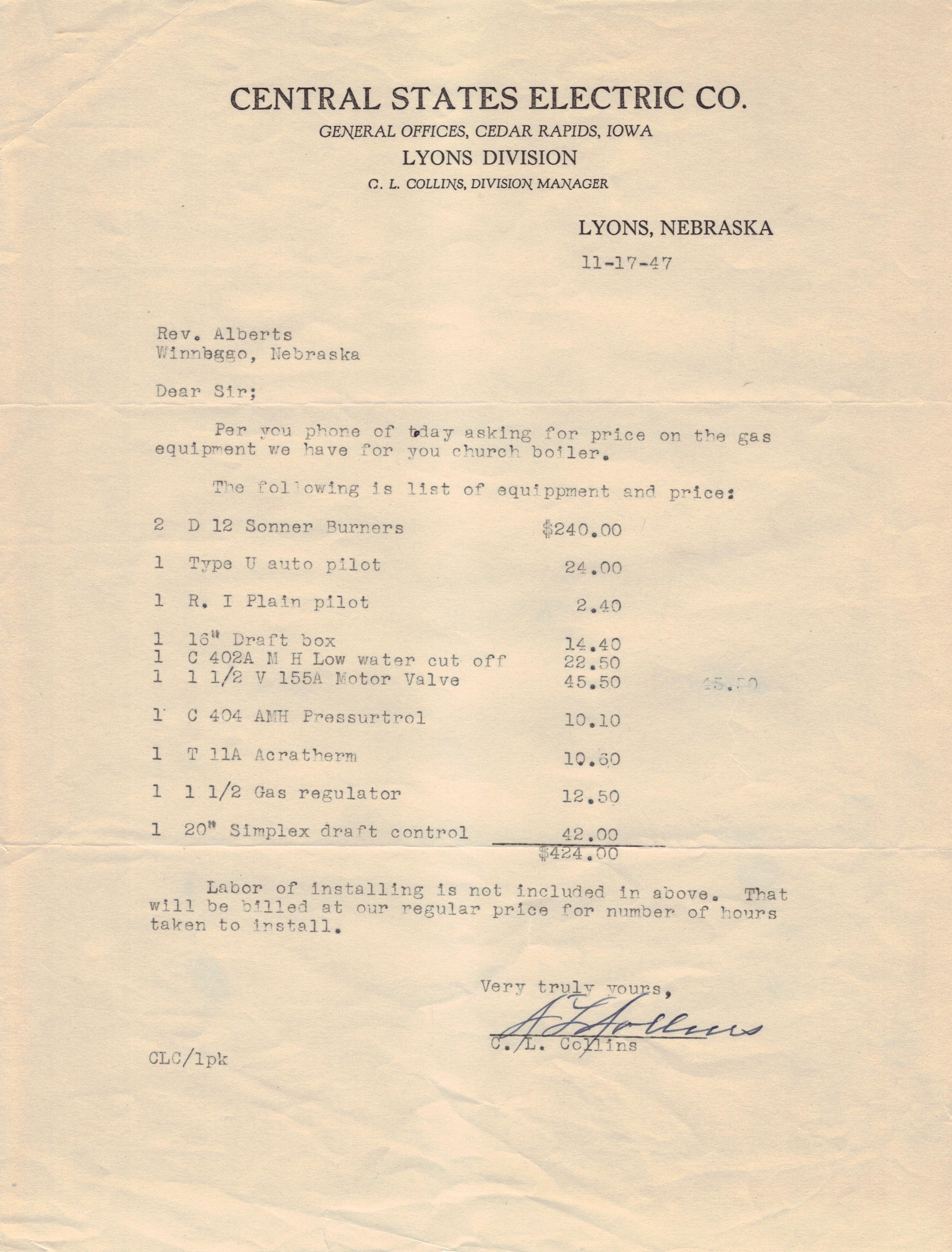 November 17, 1947